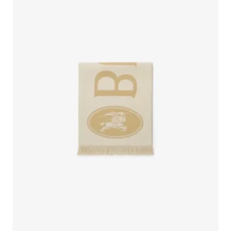Logo Wool Scarf