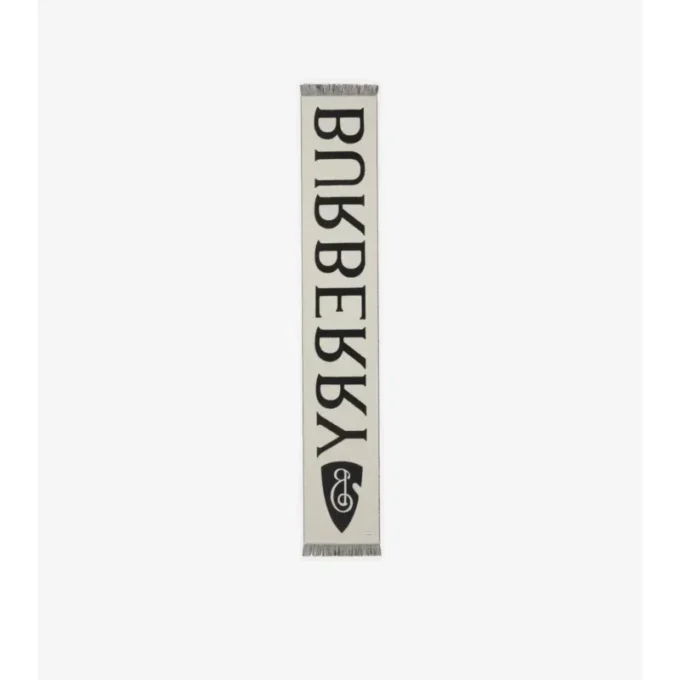 Logo Wool Scarf