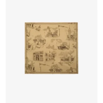 London Landmarks Silk Scarf