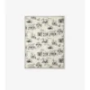 London Landmarks Wool Silk Scarf