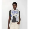 London Landmarks Wool Silk Scarf