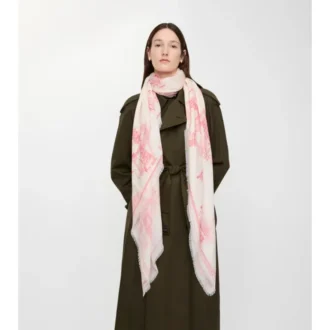 London Landmarks Wool Silk Scarf