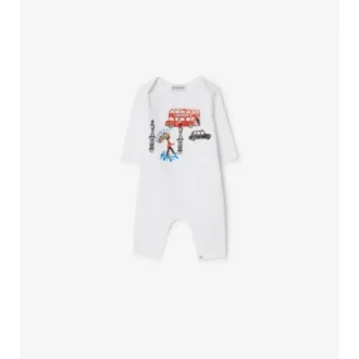 London Stretch Cotton Jumpsuit
