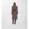 Long Baroque Viscose Blend Fitzrovia Trench Coat