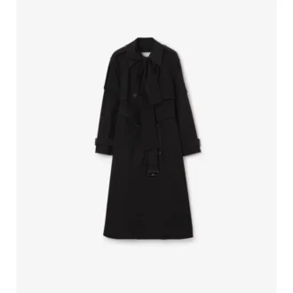 Long Canvas Trerose Trench Coat