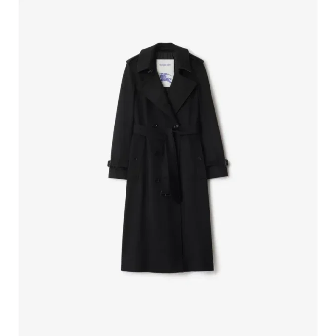 Long Cashmere Kensington Trench Coat