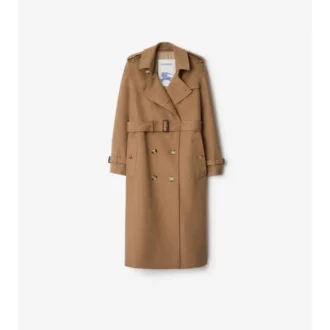 Long Cashmere Kensington Trench Coat