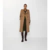 Long Cashmere Kensington Trench Coat