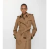 Long Cashmere Kensington Trench Coat