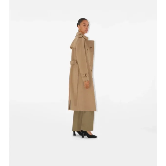 Long Cashmere Kensington Trench Coat
