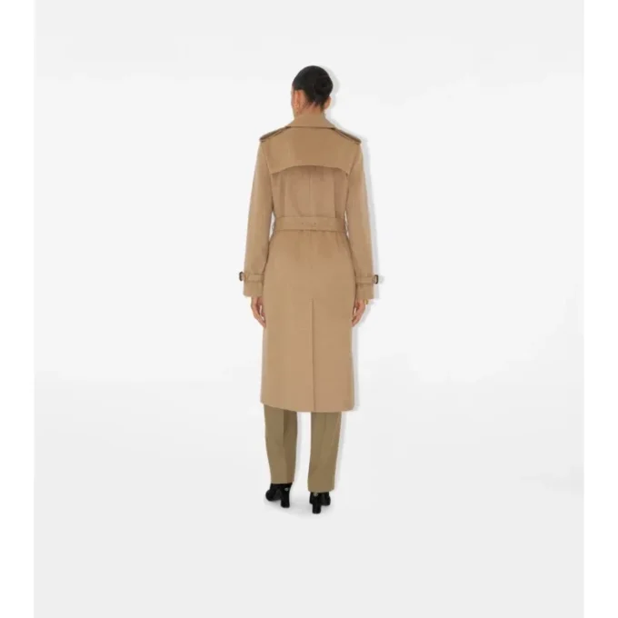 Long Cashmere Kensington Trench Coat