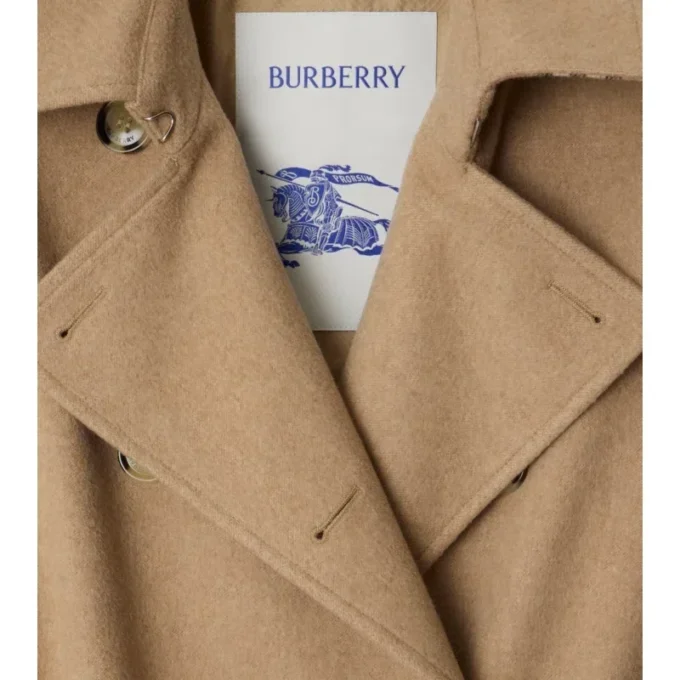 Long Cashmere Kensington Trench Coat