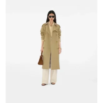 Long Check Collar Castleford Trench Coat