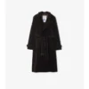 Long Corduroy Trench Coat