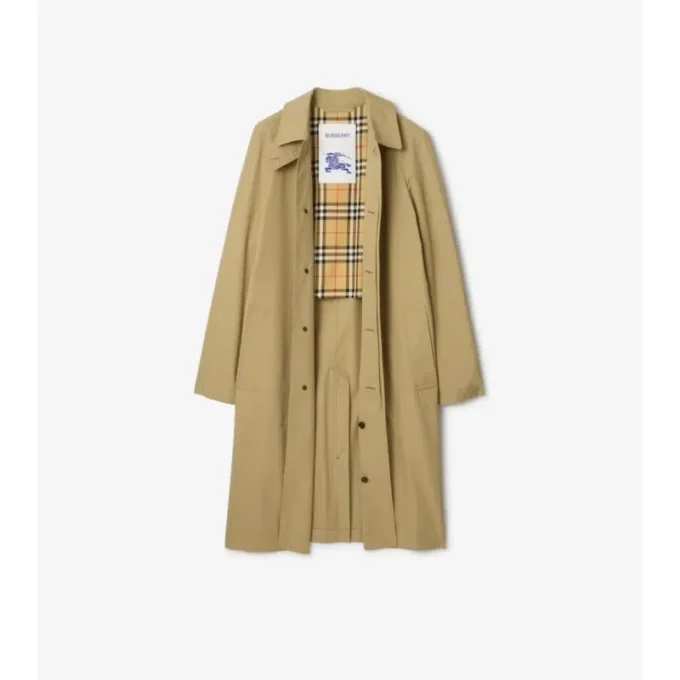 Long Cotton Car Coat