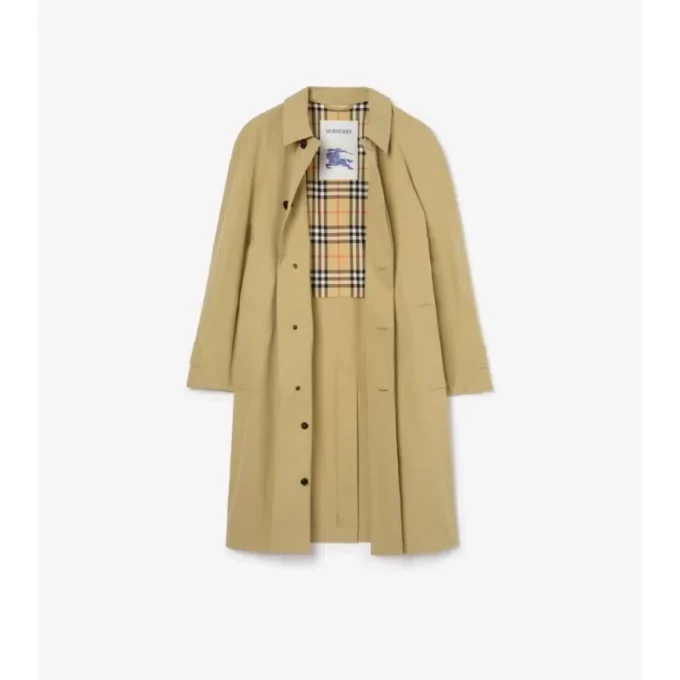 Long Cotton Car Coat