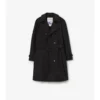 Long Cotton Nylon Padded Trench Coat