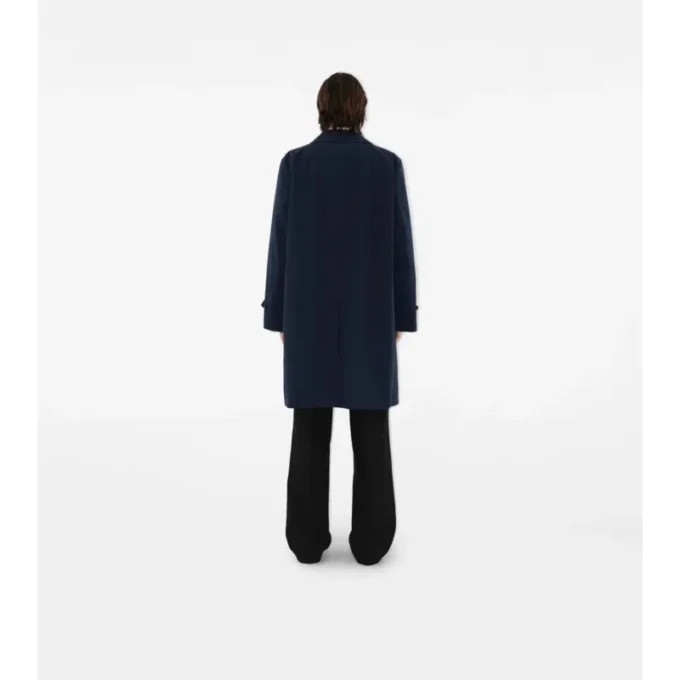 Long Gabardine Car Coat