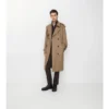 Long Gabardine Chestwood Trench Coat