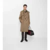 Long Gabardine Chestwood Trench Coat