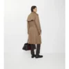 Long Gabardine Chestwood Trench Coat