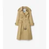 Long Gabardine Fitzrovia Trench Coat