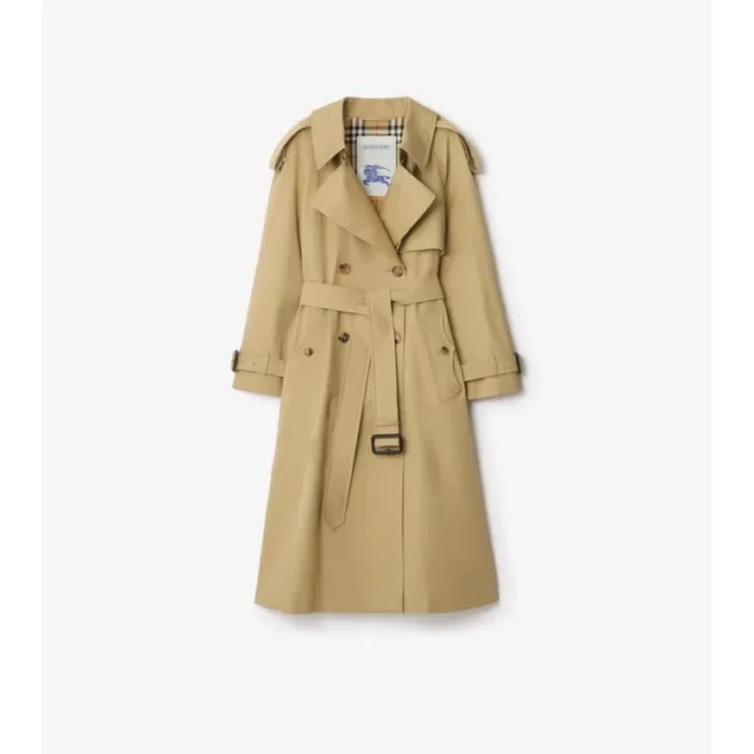 Long Gabardine Fitzrovia Trench Coat