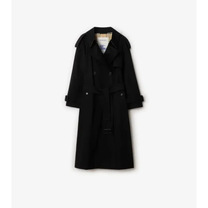 Long Gabardine Fitzrovia Trench Coat