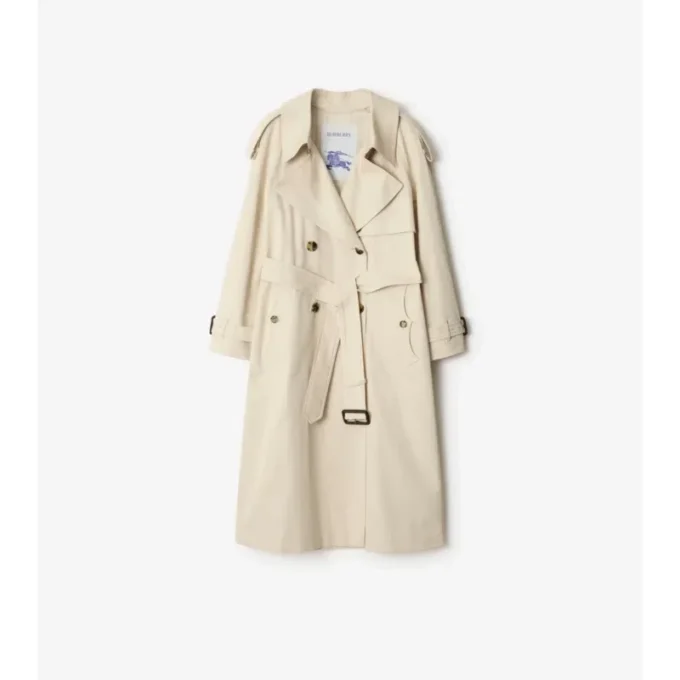 Long Gabardine Fitzrovia Trench Coat