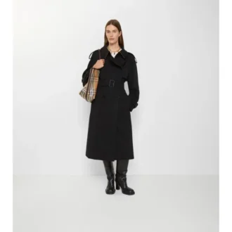 Long Gabardine Fitzrovia Trench Coat