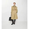 Long Gabardine Fitzrovia Trench Coat