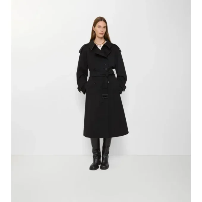 Long Gabardine Fitzrovia Trench Coat
