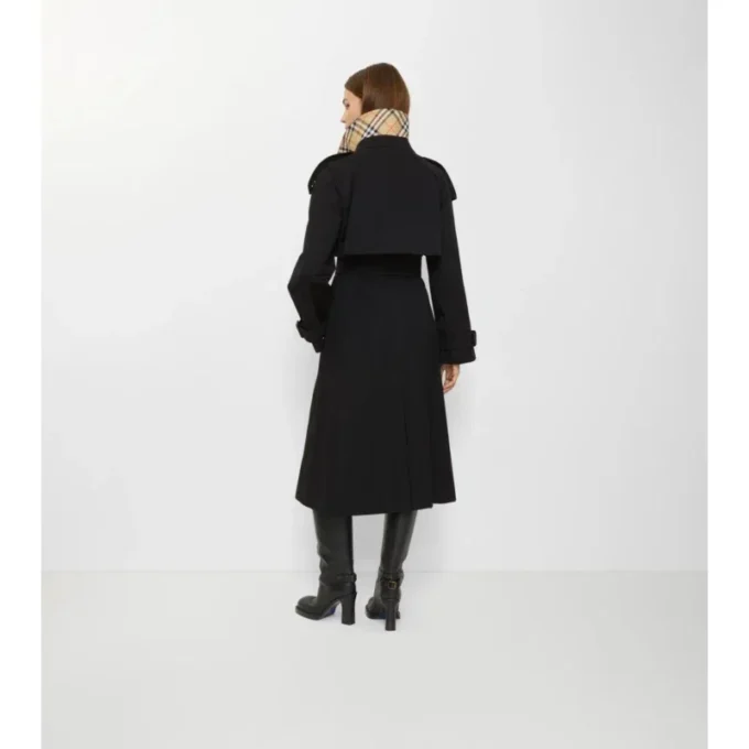 Long Gabardine Fitzrovia Trench Coat