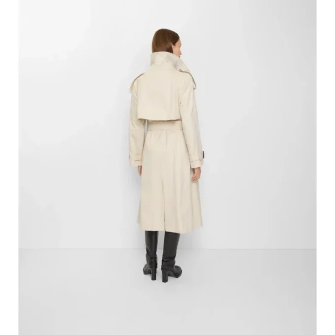 Long Gabardine Fitzrovia Trench Coat