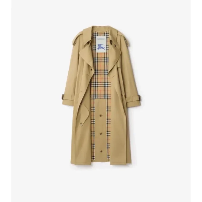 Long Gabardine Fitzrovia Trench Coat