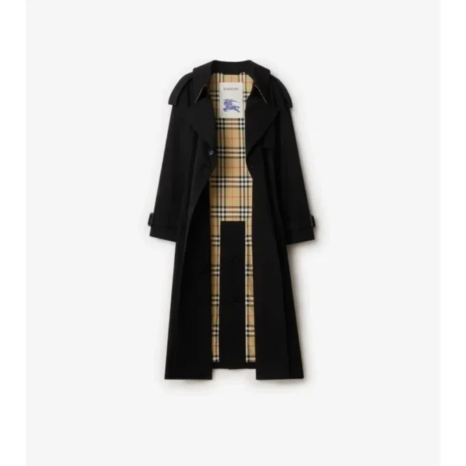 Long Gabardine Fitzrovia Trench Coat