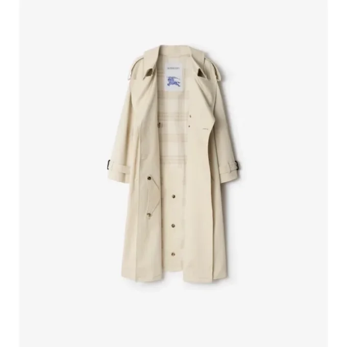 Long Gabardine Fitzrovia Trench Coat