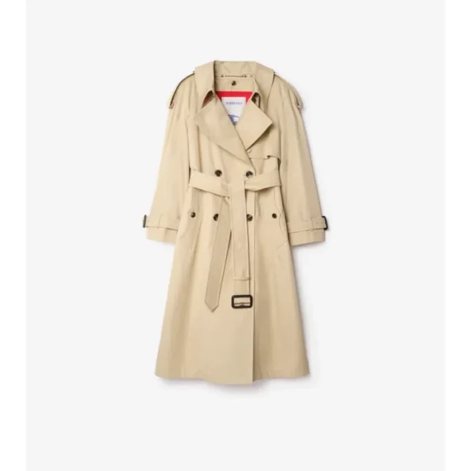 Long Gabardine Fitzrovia Trench Coat with Warmer