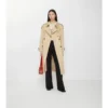 Long Gabardine Fitzrovia Trench Coat with Warmer