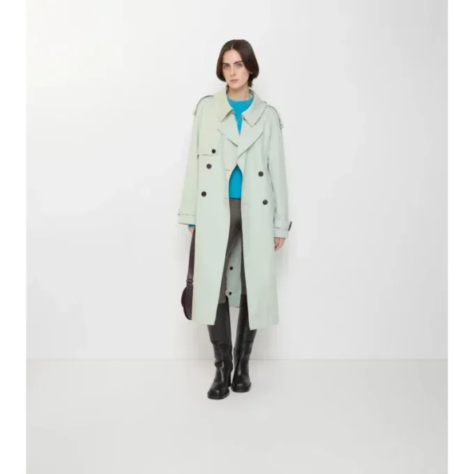 Long Lightweight Cotton Fitzrovia Trench Coat