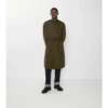 Long Lightweight Cotton Trench Coat