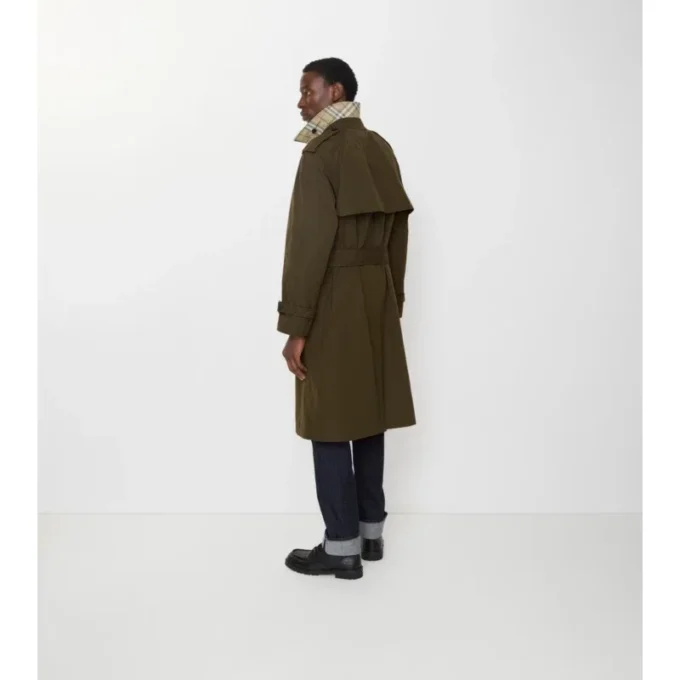 Long Lightweight Cotton Trench Coat