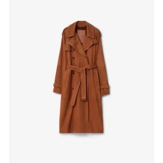 Long Nubuck Castleford Trench Coat