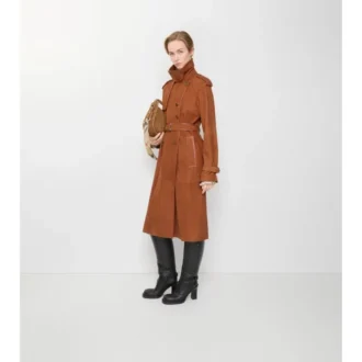 Long Nubuck Castleford Trench Coat