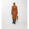 Long Nubuck Castleford Trench Coat