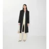 Long Nylon Hooded Car Coat