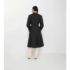 Long Nylon Hooded Car Coat