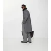 Long Reversible Check Wool Parkbury Car Coat
