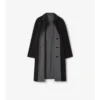 Long Reversible Check Wool Parkbury Car Coat