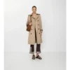 Long Silk Cotton Foxfield Trench Coat